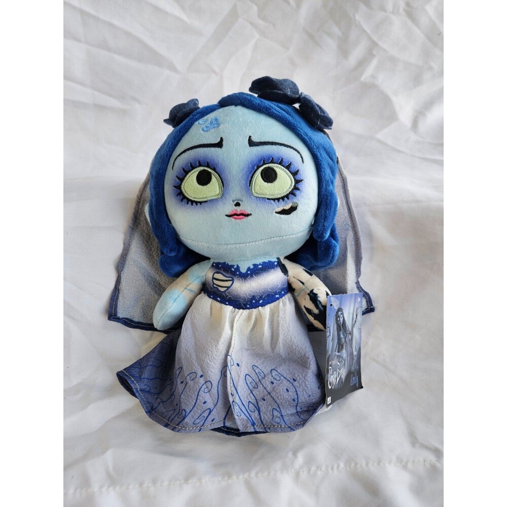 Tim Burtons Corpse‎ Bride Emily Plush Jazwares 8" Warner Brothers- New with Tags